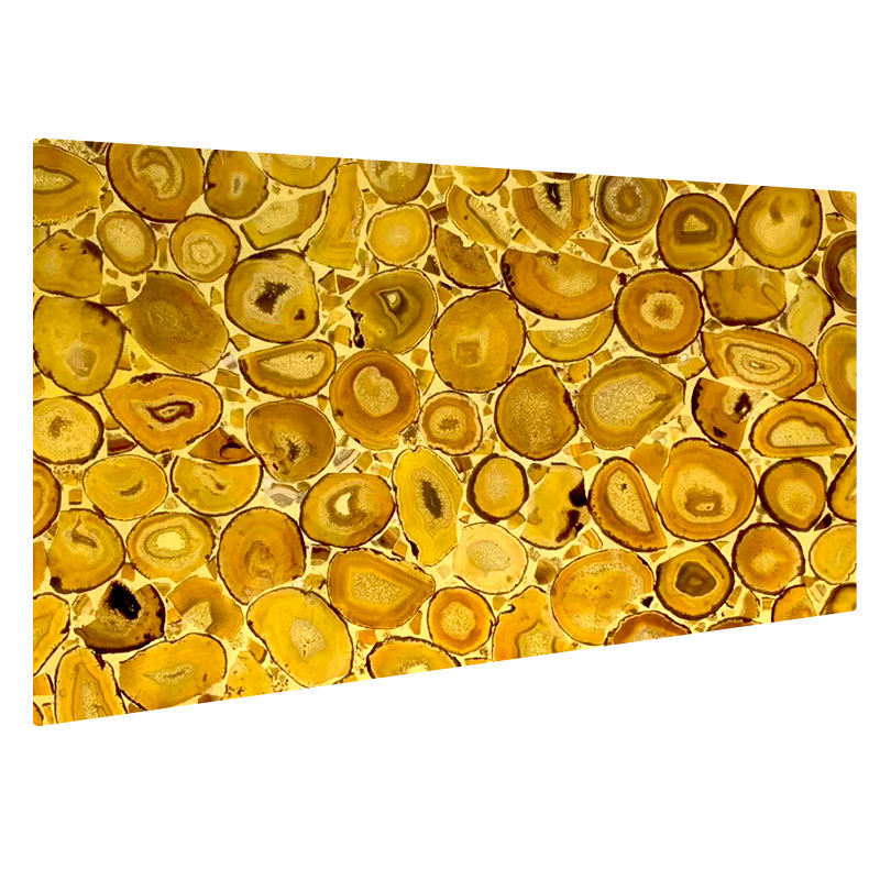 High Quality Modern Indoor Natural Agate Surface Big Slab Polished Semi-Precious Onyx Stone Slabs