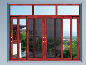 112三轨断桥推拉窗系列