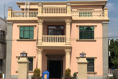 现浇罗马柱展示