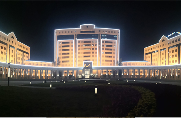惠州市市政府办公大楼外墙灯光亮化