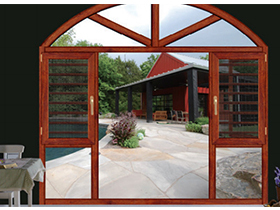 108断桥窗纱一体系列