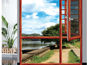 120断桥窗纱一体系列