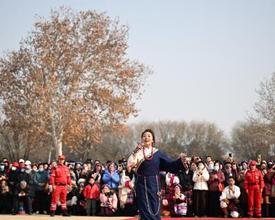 藏族非遗展演走进古城西安