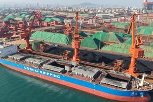 山东港口青岛港：电煤接卸 能源保供