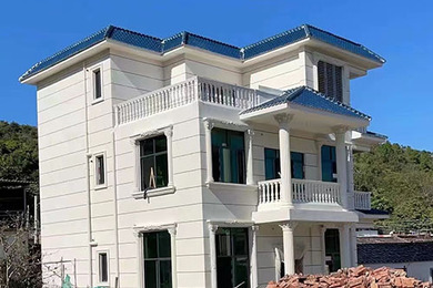 现浇罗马柱展示