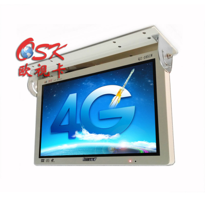 18.5inch Bus LCD Monitor WIFI/3G/4G/5G network advertising Screen