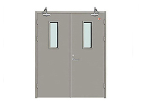 钢制双扇防火门
