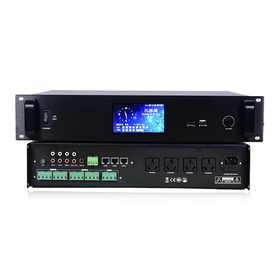 智能分区主机\BYM-TP7000 8分区4电源触屏智能中控主机（4.3寸电容触摸屏）