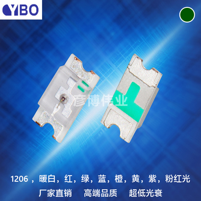 1206正面LED系列翠绿光