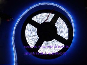 5050-60灯正白滴胶防水软灯条