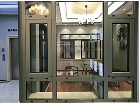 108断桥窗纱一体（内外平框）