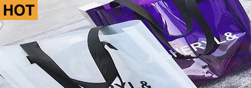 New Product Customizable Printed PVC Shopping Bag
