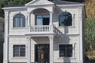 现浇罗马柱展示