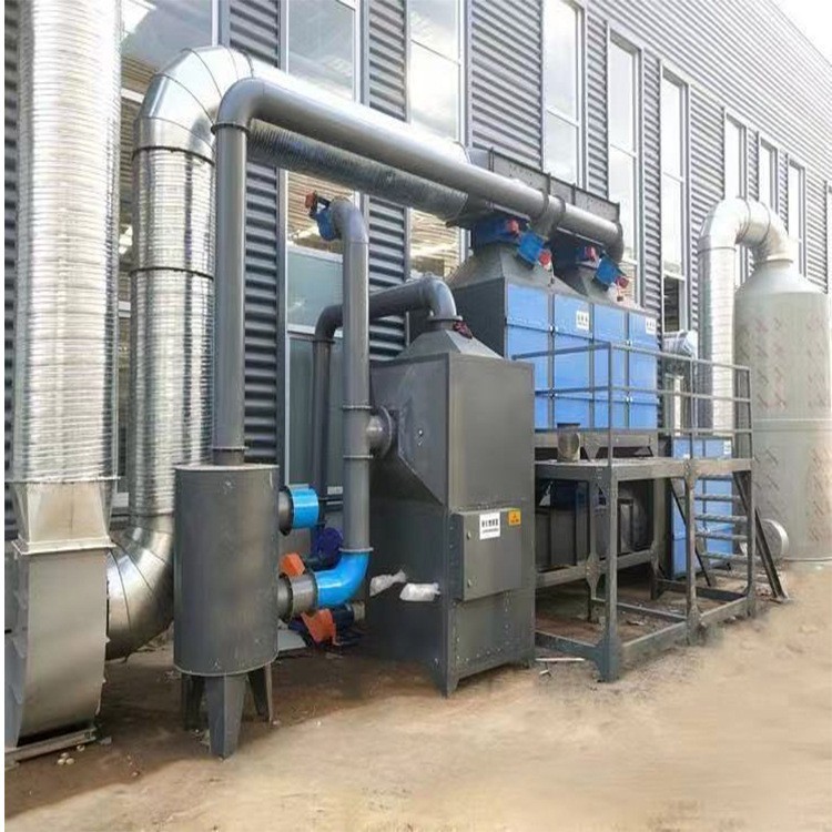 有機廢氣催化燃燒處理 吸附脫附催化燃燒_工業廢氣vocs催化燃燒廠家
