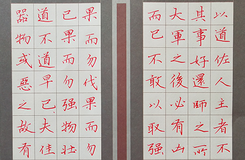 红星路校区刘淑华老师硬笔书法作品