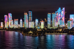 千荀照明以专业的LED照明解决方案推动城市亮化进程