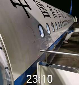 中国南方航空飞机终端消毒