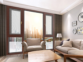 92断桥窗纱一体（内平框）