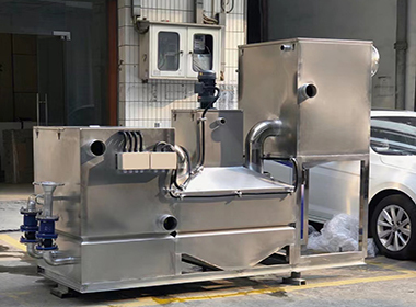 304不锈钢商用餐饮厨房隔油提升一体化设备10吨