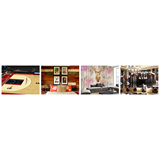 Flat panel printers are used in PE products with many patterns