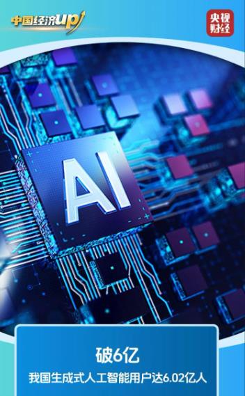生成式AI用户规模破6亿 数说我国创新加速度