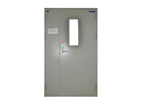 钢制带视窗防火门