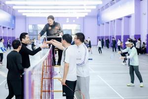 聚力同行 羽动上城，迎新年羽毛球联谊活动，在西湖风景名胜区全民健身中心火热开赛