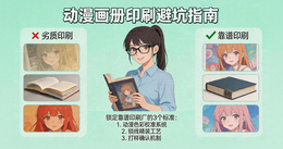 动漫画册大货品控难，怎样才能锁定靠谱印刷厂？