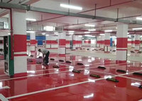 How to use the curing agent in epoxy floor paint for parking lot floor paint