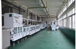 Horizontal grinding line