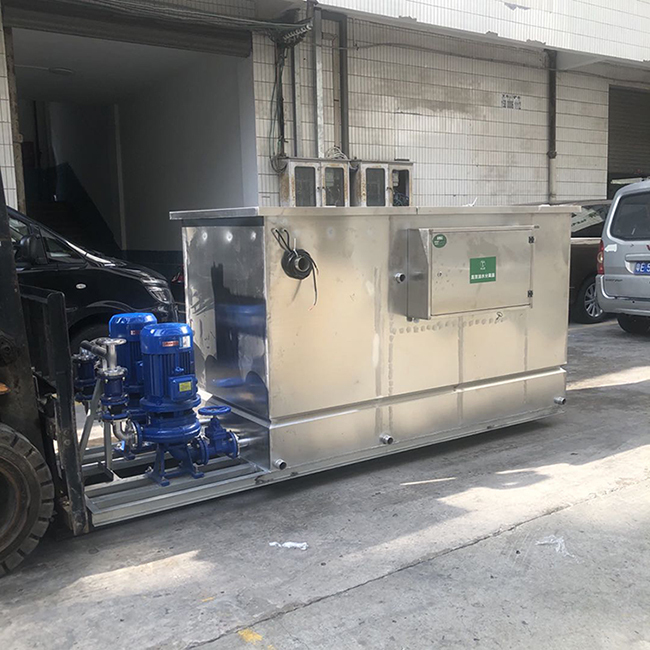 广州商用全自动油水分离器 水泵外置餐饮油水分离器设备