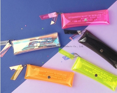 Transparent-PVC-Colorful-School-Office-Pen-Bag