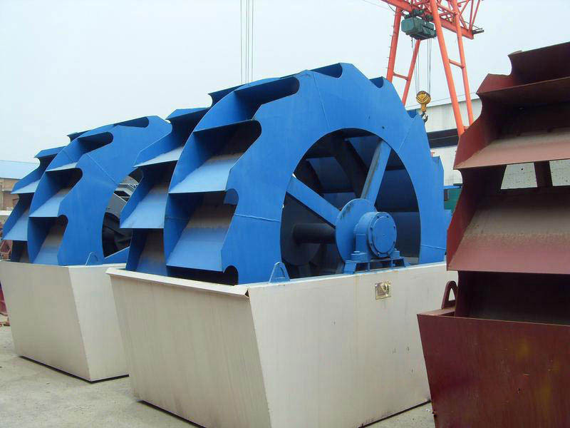 小型轮式洗砂机